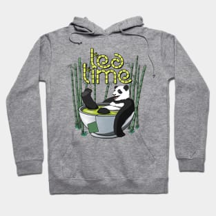 Tea Time Panda Hoodie